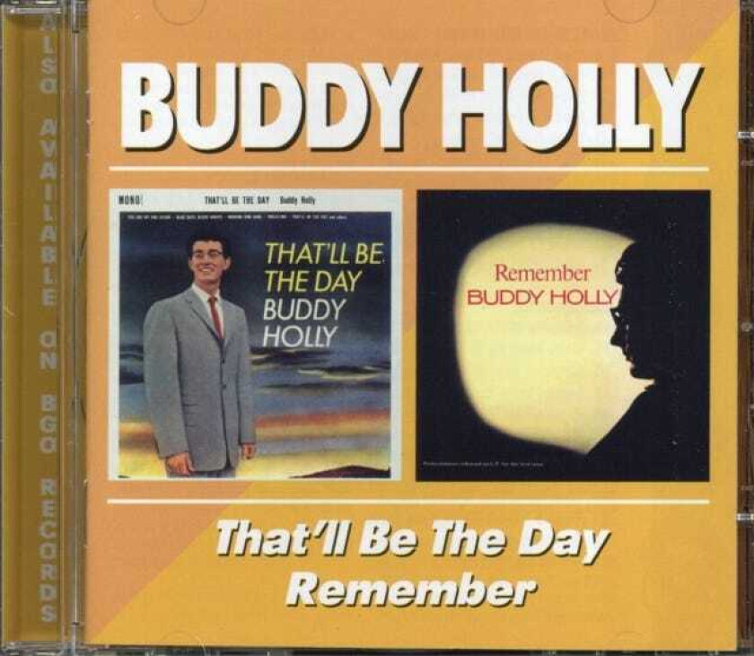 Buddy Holly : That’ll Be the Day/remember CD (2002)