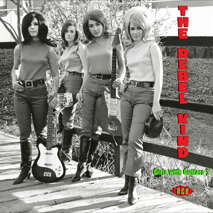 Various Artists : The Rebel Kind ~ Girls With Guitars 3 CD