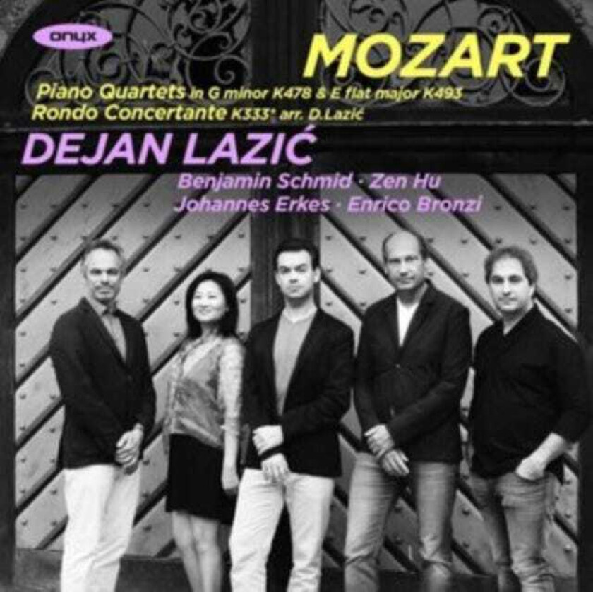 Wolfgang Amadeus Mozart : Mozart: Piano Quartets in G Minor, K478 & E Flat