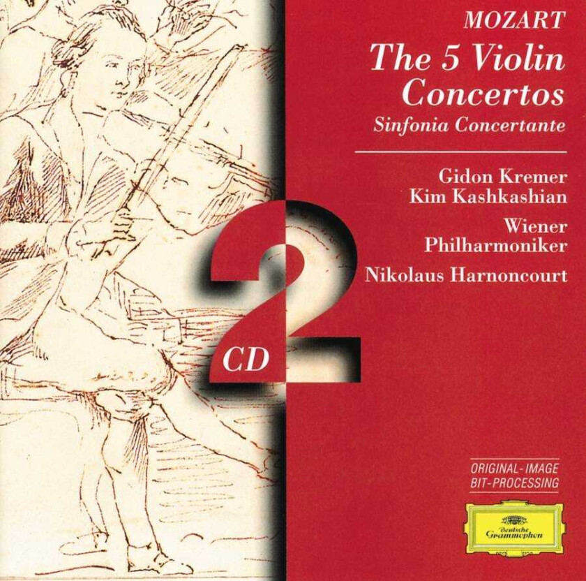 Wolfgang Amadeus Mozart : Mozart: The 5 Violin Concertos CD 2 discs (1996)