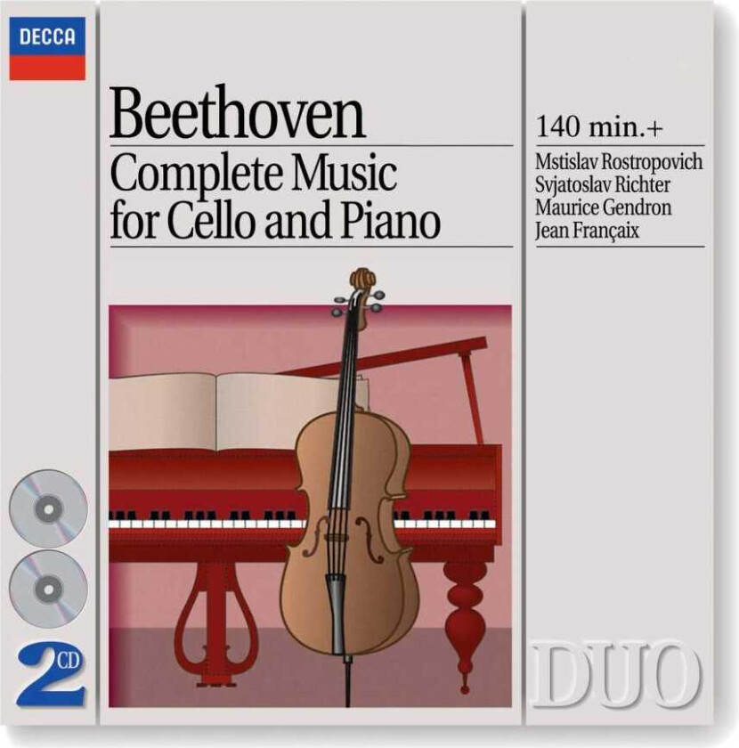 Ludwig van Beethoven : Ludwig Van Beethoven - COMPLETE CELLO & PIANO MUSIC CD 2