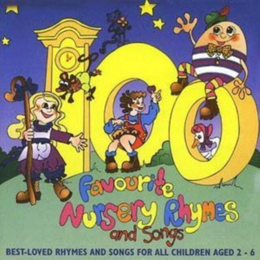 Various Artists : 100 Favourite Nursery Rhymes and Songs CD (2002)