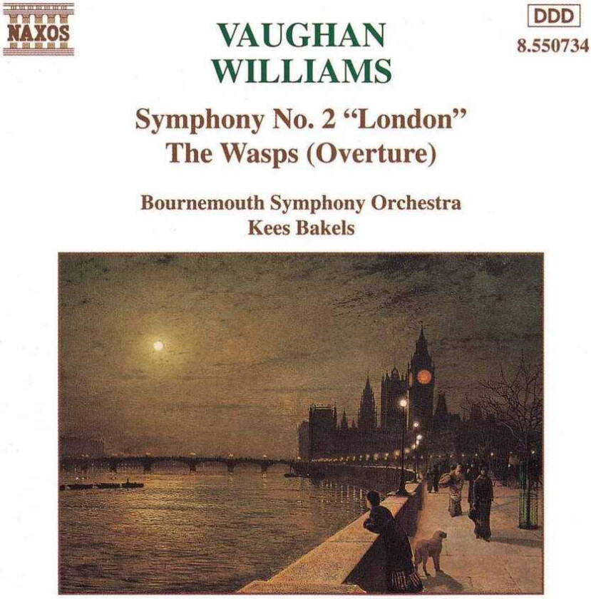 Ralph Vaughan Williams : VAUGHAN WILLIAMS: SYMPHONY NO. 2 ‘LONDON’ CD (1993)