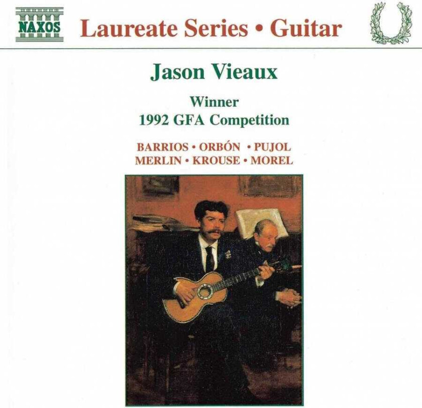 Jason Vieaux : Jason Vieaux - Winner 1992 GFA Competition CD (1996)
