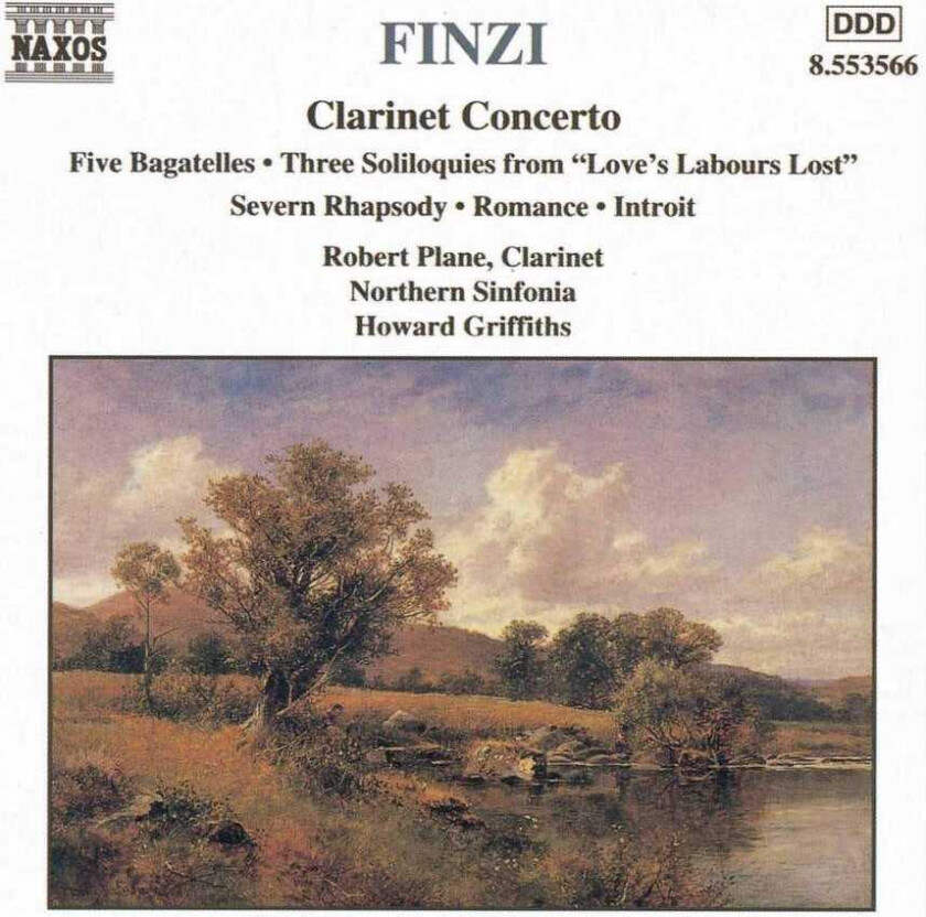 Gerald Finzi : CLARINET CONCERTO CD (1998)