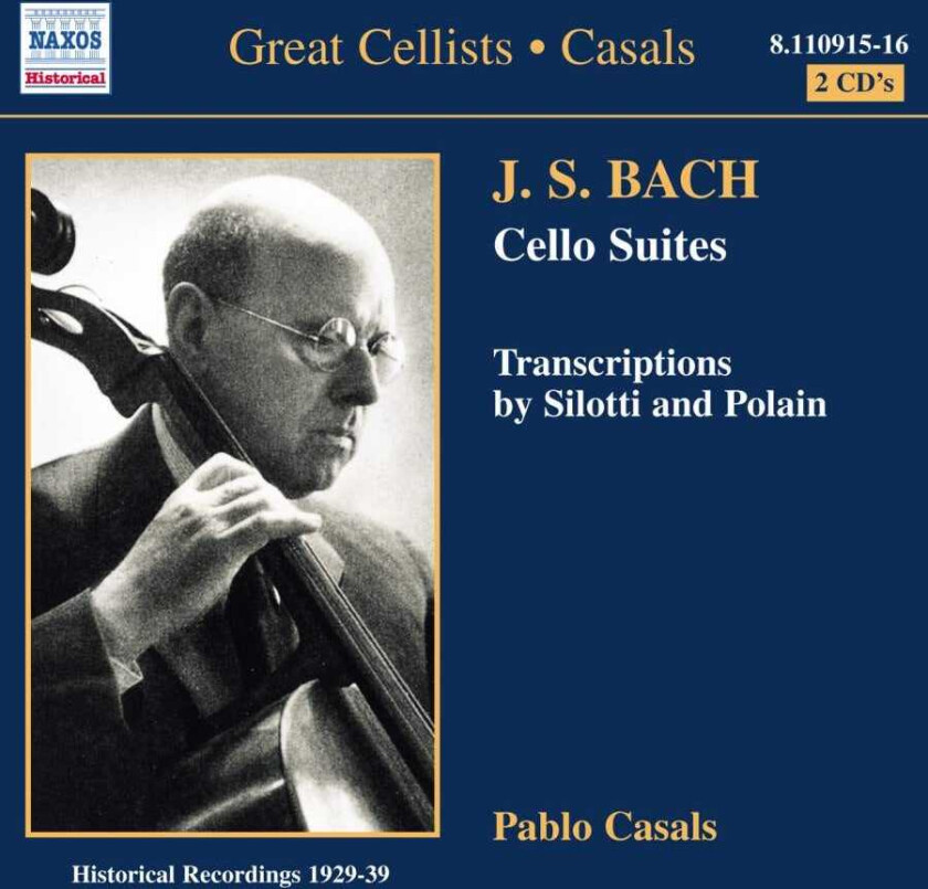 Ward Marston : Cello Suites Nos.1-6 - BACH CD 2 discs (1999)