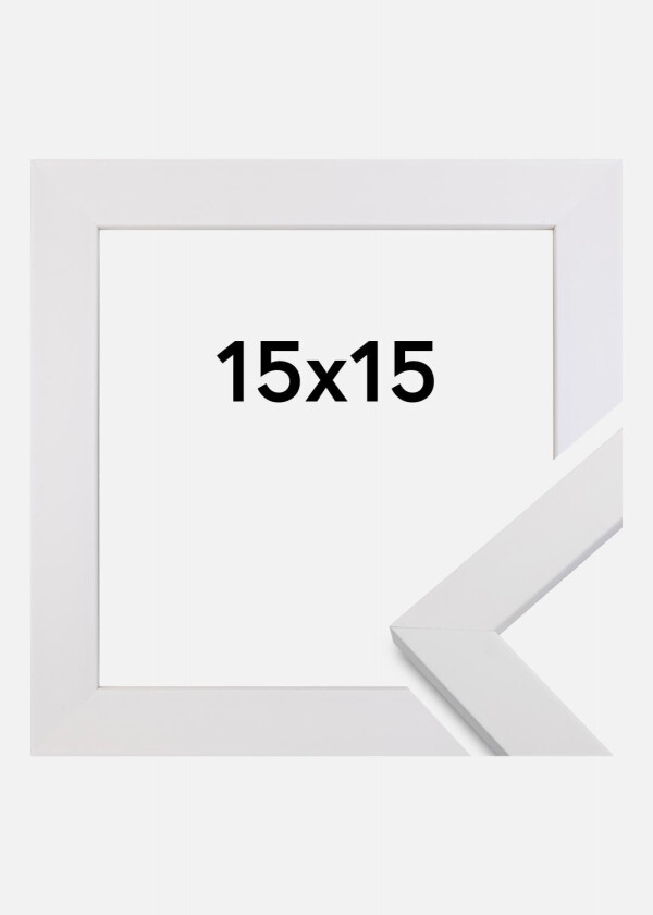 Ramme White Wood 15x15 Cm