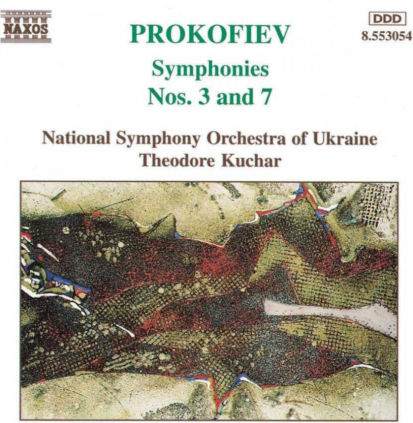 Sergei Prokofiev : Prokofiev: Symphonies Nos. 3 & 7 CD (1995)