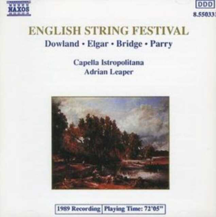 Various Composers : English String Festival (Leaper, Capella Istropolitana) CD