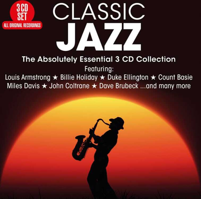 Various Artists : Classic Jazz CD Box Set 3 discs (2019)