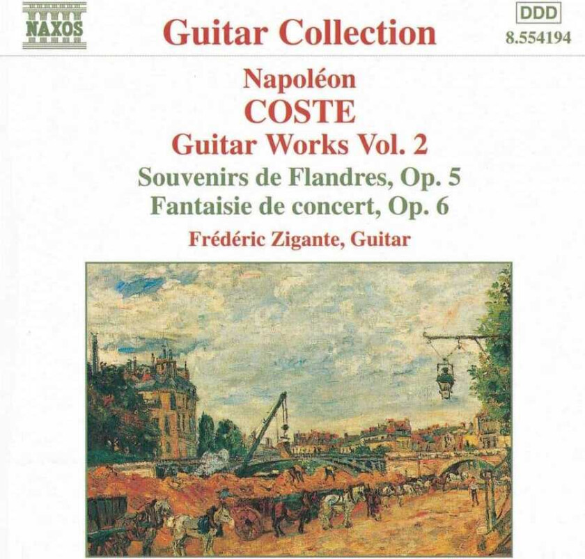 Napolean Coste : Napolean Coste: Guitar Works - Volume 2 CD (2000)