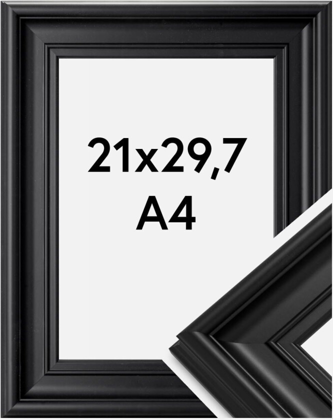 Ramme Mora Premium Svart 21x29,7 Cm (A4)