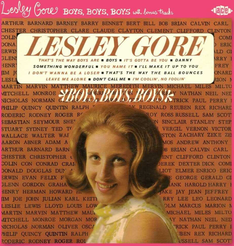 Lesley Gore : Boys Boys Boys CD