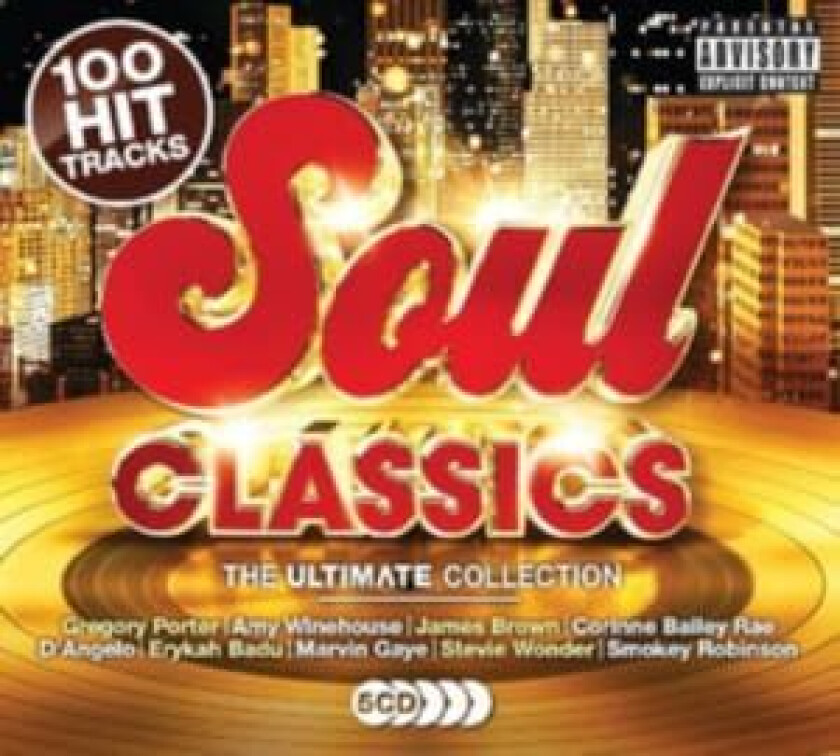 Various Artists : Soul Classics CD Box Set 5 discs (2017)