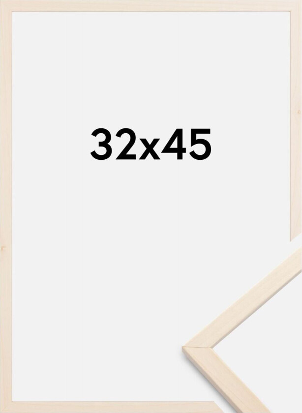 Ramme Edsbyn Akrylglass Lønn 32x45 Cm