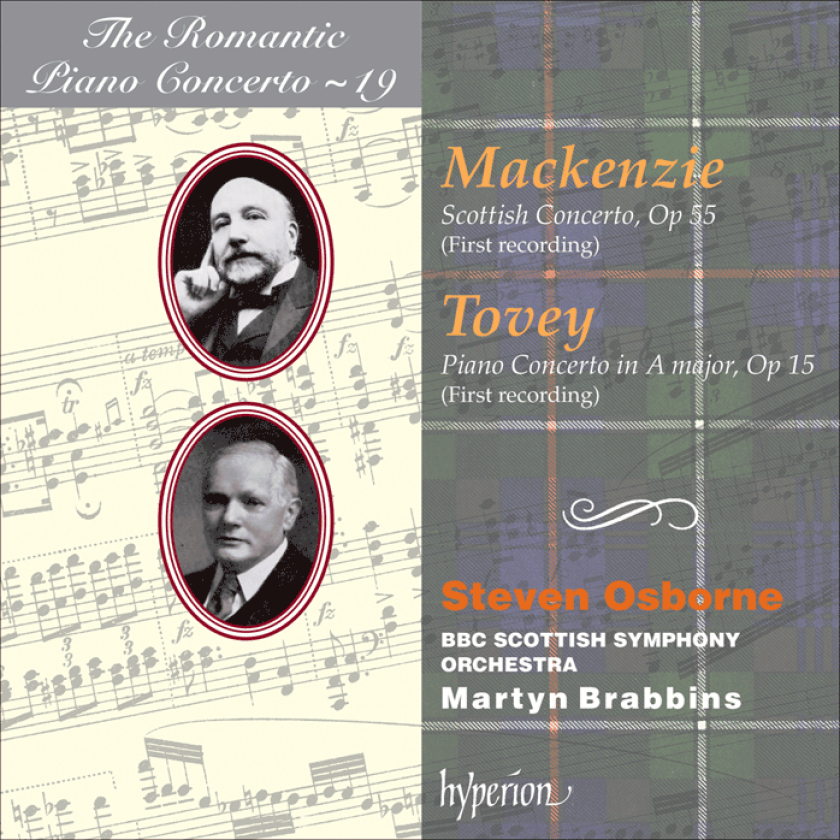 Sir Donald Francis Tovey : Mackenzie & Tovey: Piano Concertos (Steven Osborne/
