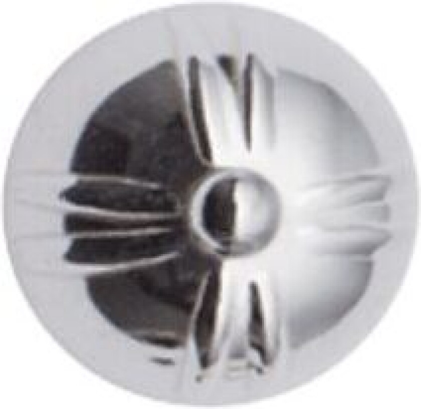 Bilde av Knapp Agder i 830 hvitt sølv, 13 mm med bunn