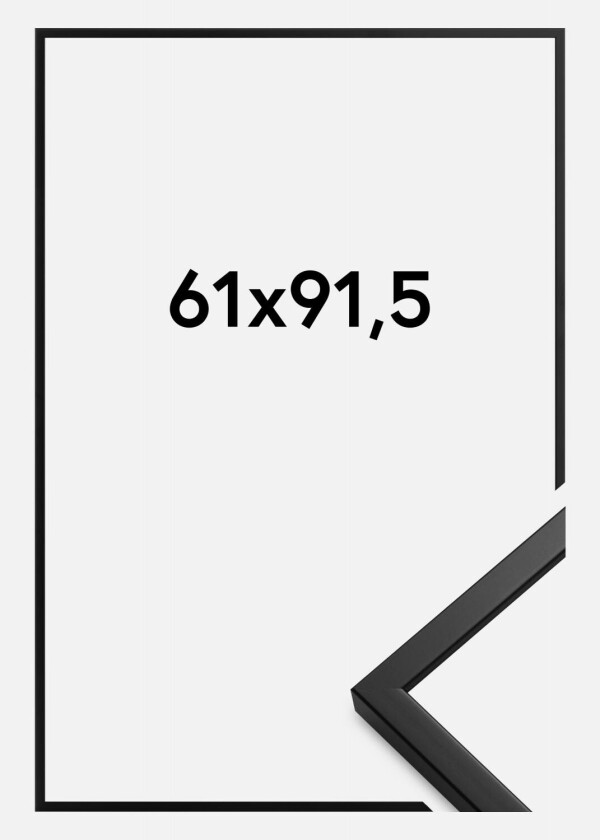 Ramme Oslo Akrylglass Svart 61x91,5 Cm