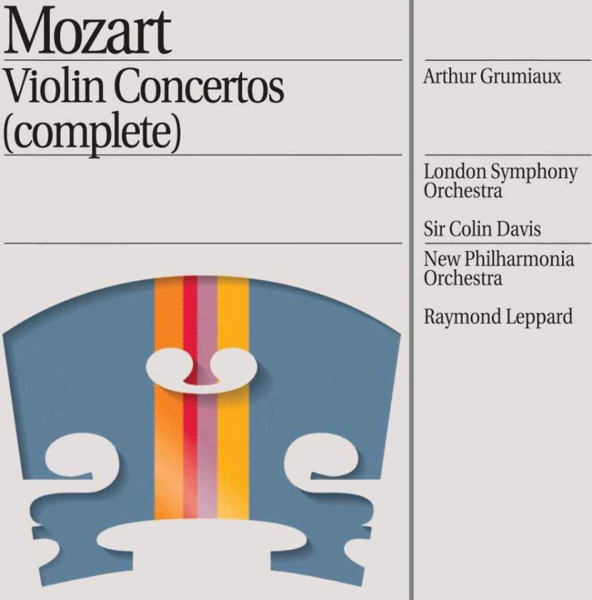 Wolfgang Amadeus Mozart : Violin Concertos Nos. 1 and 2 CD 2 discs (1993)