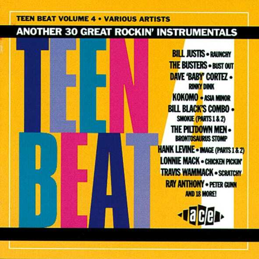 Various Artists : Teen Beat Volume 4 CD (1997)