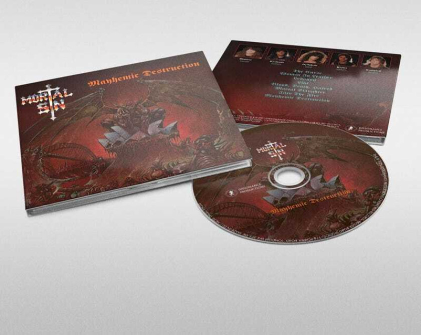 Mortal Sin : Mayhemic Destruction CD Album Digipak (2022)