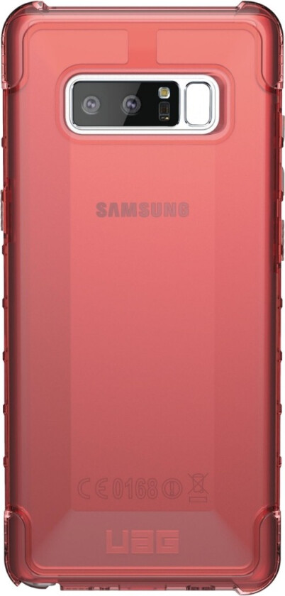 UAG Plyo - Baksidedeksel for mobiltelefon - kompositt - karmosinrød - for Samsung Galaxy Note8