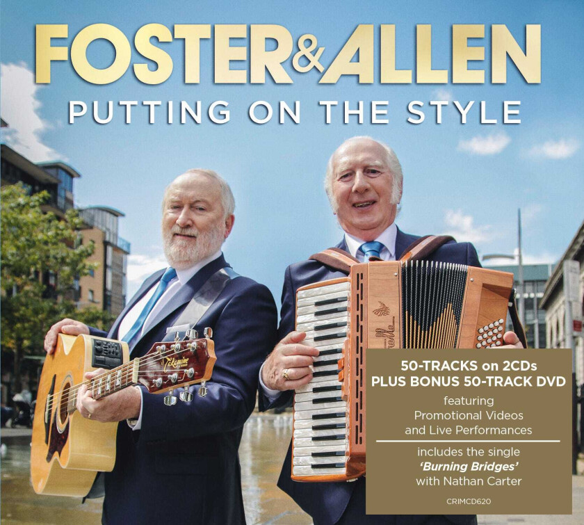 Bilde av Foster and Allen : Putting On the Style CD Album with DVD 3 discs (2018)