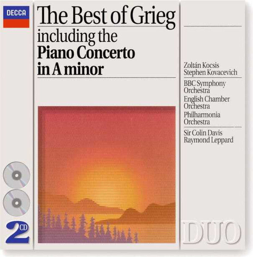 Philharmonia Orchestra : Best Of Grieg - Edvard Grieg CD 2 discs (1993)