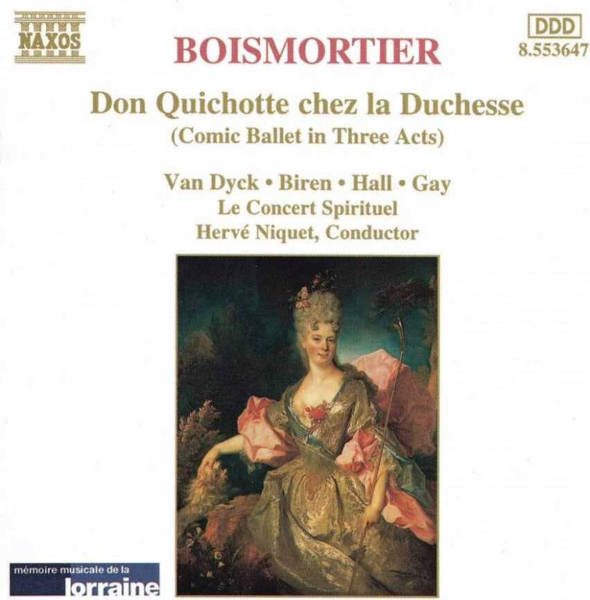 Joseph Bodin De Boismortier : Don Quixote at the Duchess - Van