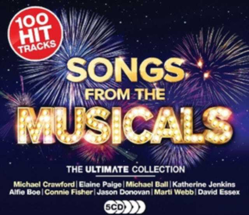 Various Artists : Songs from the Musicals CD Box Set 5 discs (2017)