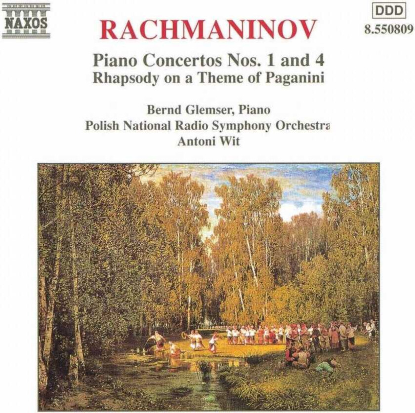 Sergei Rachmaninov : Rachmaninov: Piano Concertos Nos. 1 & 4/Rhapsody On a