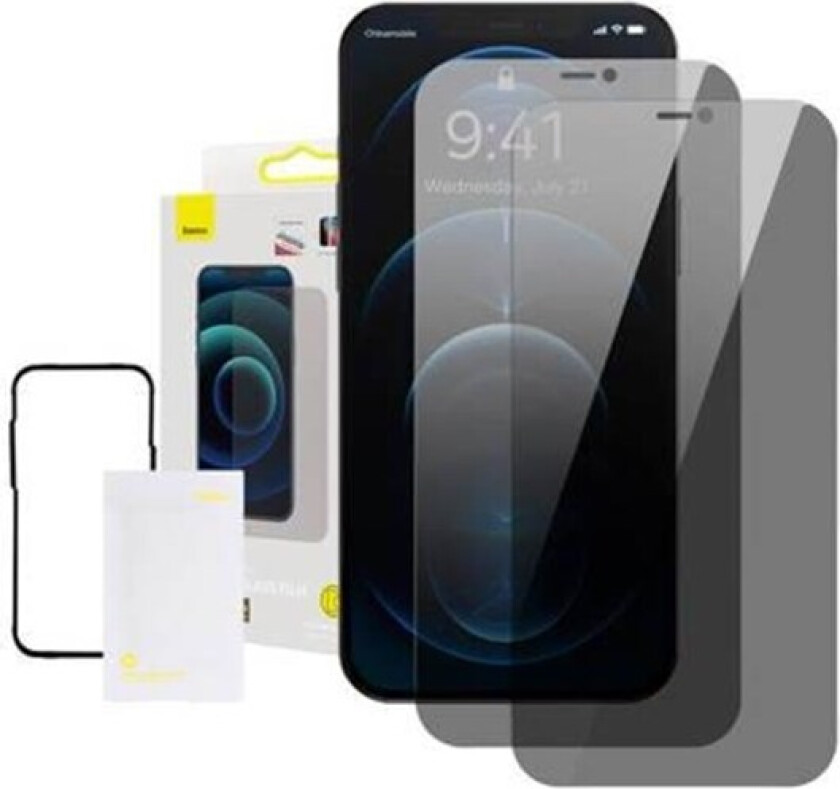 Tempered Glass 0.3mm (6.1inch) for iPhone 12/12 Pro (2pcs)