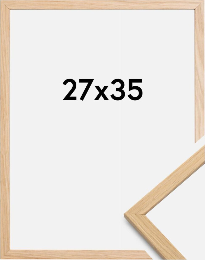 Ramme Edsbyn Akrylglass Eik 27x35 Cm