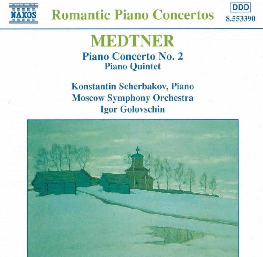 Nikolai Karlovich Medtner : Romantic Piano Concertos CD (1998)