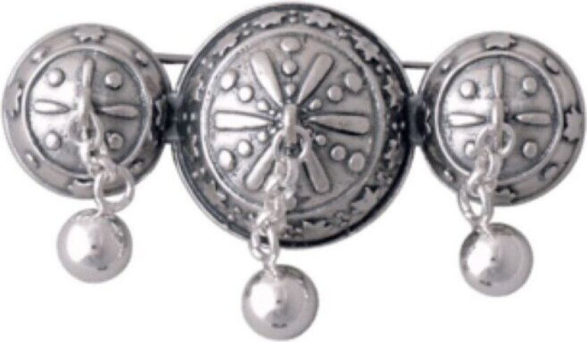 Bilde av Halssølje Troms i 830 oksidert sølv