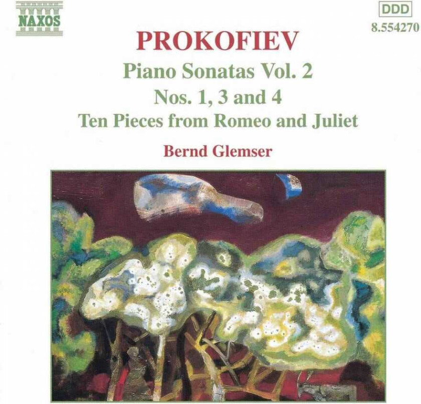 Piano Sonatas Vol. 2 - Nos. 1, 3 and 4 (Glemser) CD (1999)