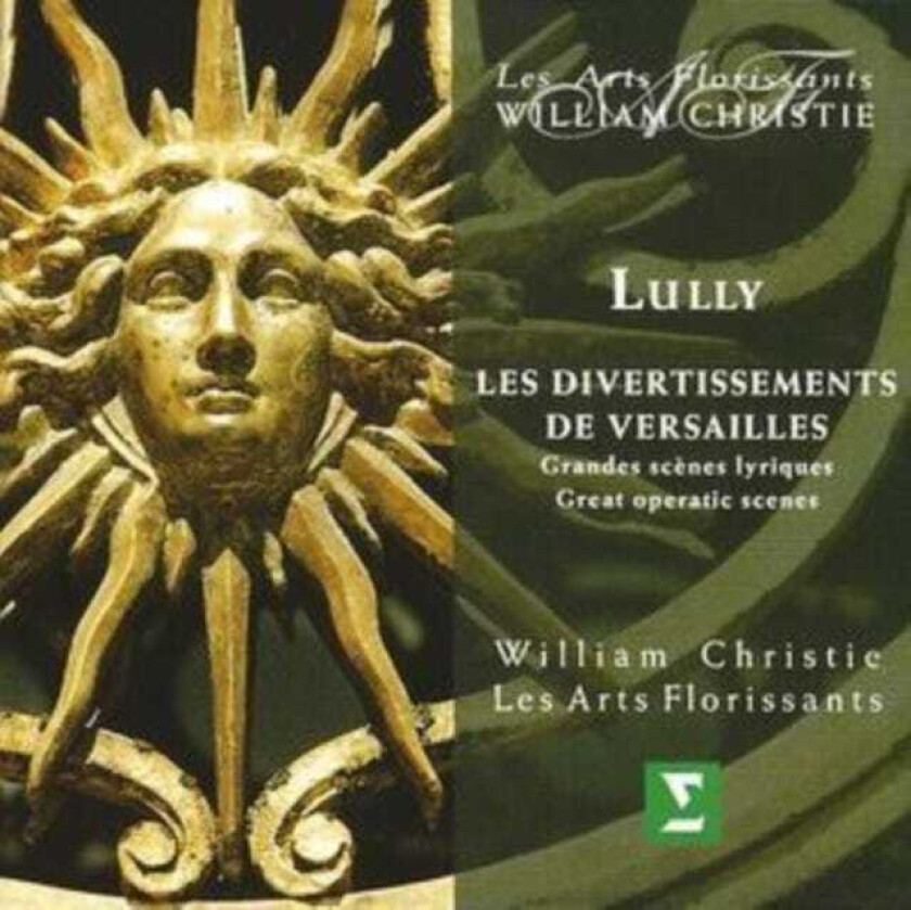 Jean-Baptiste Lully : Les Divertissements De Versailles (Christie) CD (2002)
