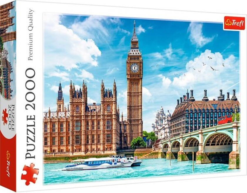 Puzzle 2000 elementów - Big Ben Londyn Anglia