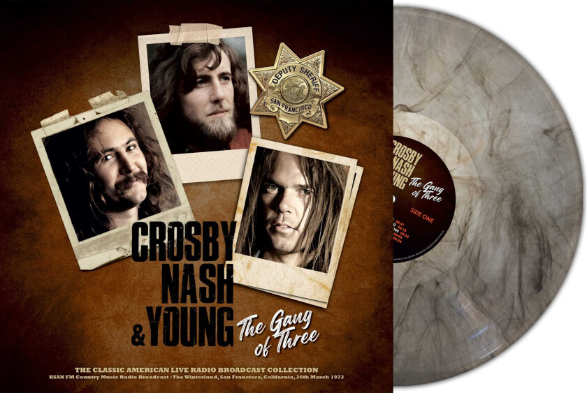 Crosby Nash & Young - Gang Of Three The (Marbled Vinyl Lp