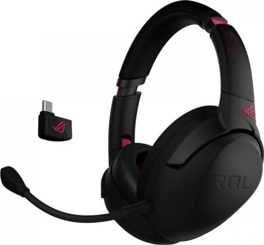 Asus Rog Strix Go 2.4 Trådløs Headset Electro Punk
