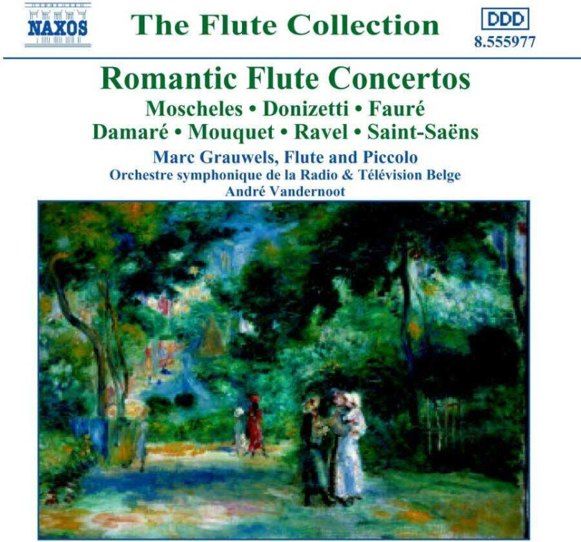 Various Composers : Romantic Flute Concertos (Vandernoot, Grauwels) CD (2004)
