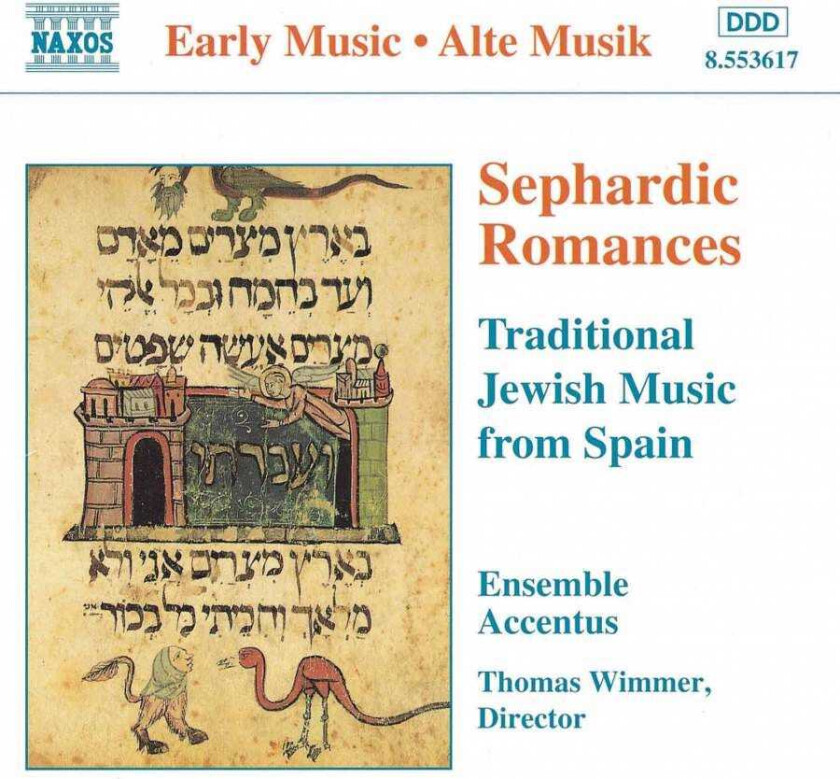Ensemble Accentus : Traditional Jewish music Music from Spain CD (1997)