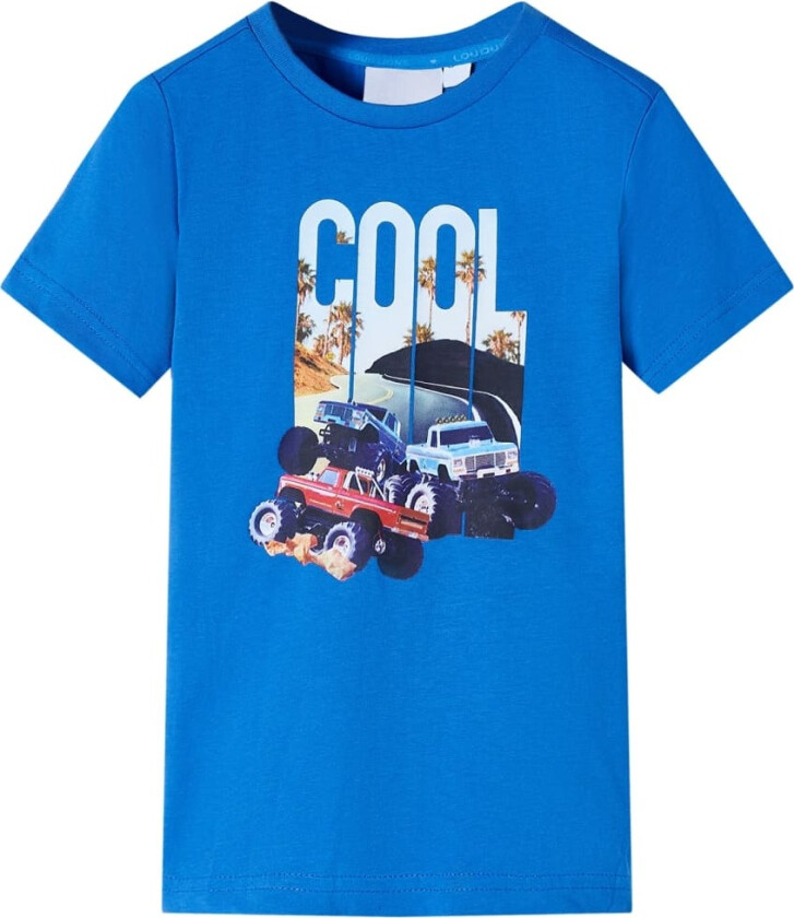 Bilde av T-skjorte for barn blå 128