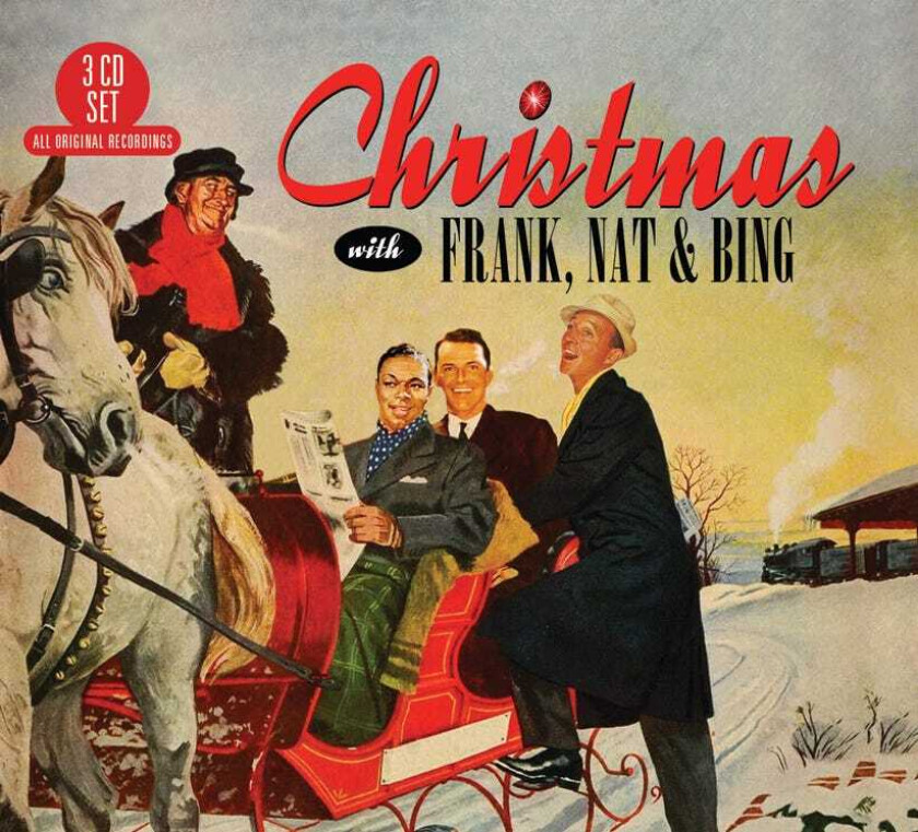 Various Artists : Christmas With Frank, Nat and Bing CD Box Set 3 discs (2017)