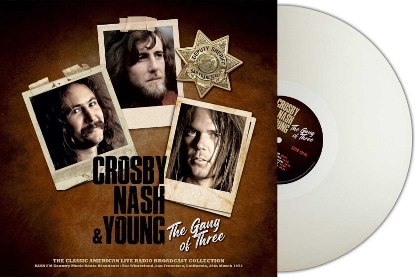 Crosby Nash & Young - Gang Of Three The (Clear Vinyl Lp)