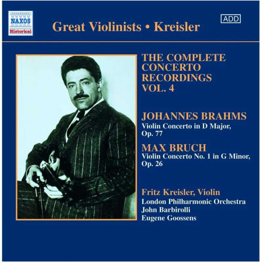Max Bruch : VIOLIN CONCERTOS CD (2001)