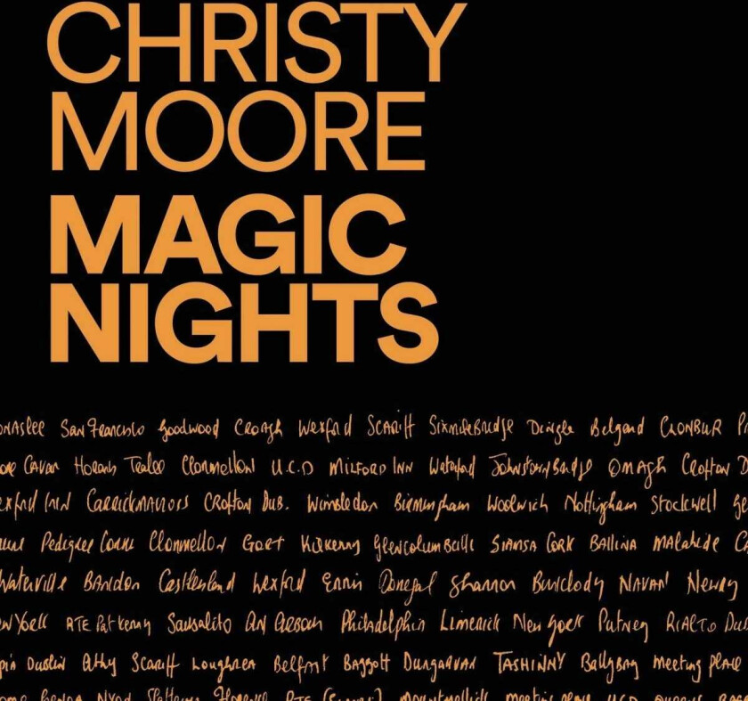 Christy Moore : Magic Nights CD 2 discs (2019)