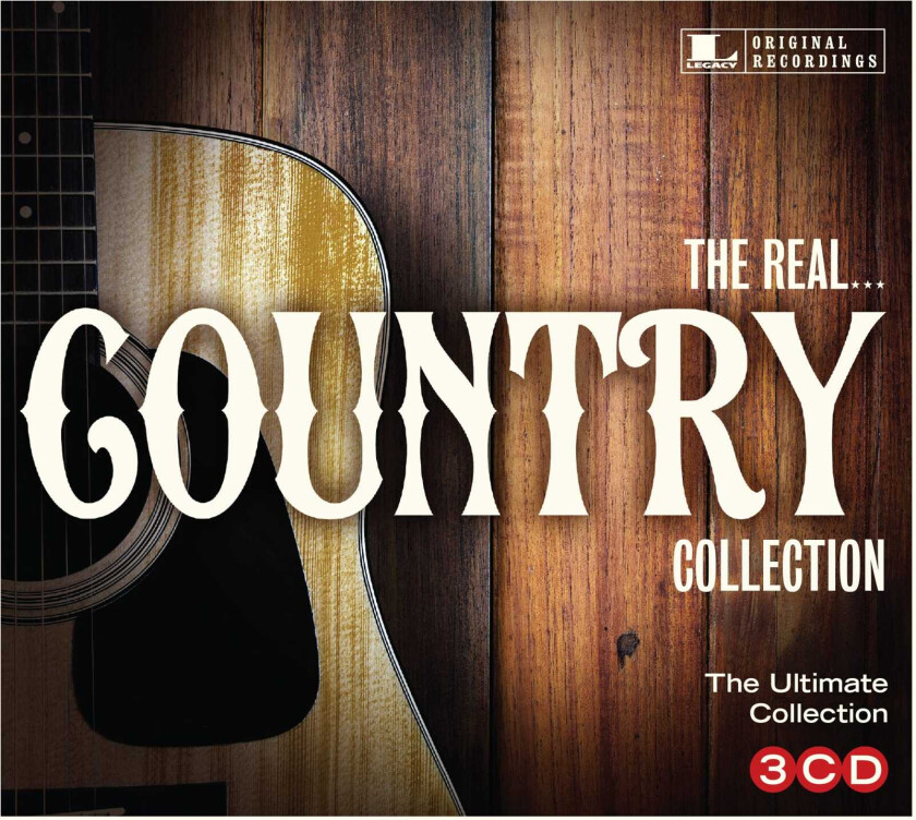 Various Artists : The Real… Country Collection CD 3 discs (2016)
