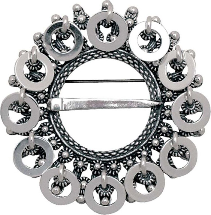 Bilde av Ringestadsølje Valdres i 830 oksidert sølv