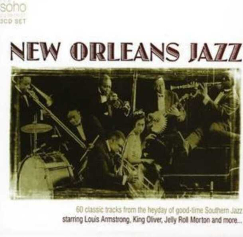 Various Artists : New Orleans Jazz CD 3 discs (2012)
